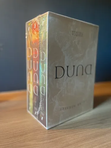Box Duna: Segunda Trilogia+poster. NOVO LACRADO