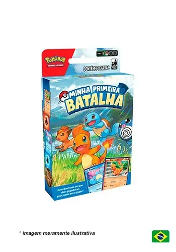 Pokémon Minha Primeira Batalha Charmander Pronto Para Jogar Idioma Português Charmander E