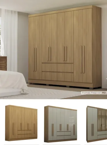 Guarda Roupa Casal Grande Novo 