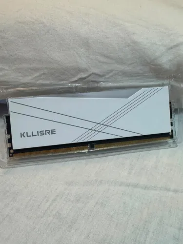 Memória Rgb Kllisre Ddr4 8gb 3200mhz 1.35v - Branca