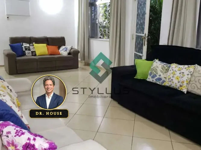 Excelente Casa com Amplo Terraço, Piscina e Espaço Gourmet no Rocha! M60T
