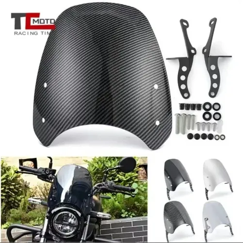 Parabrisa defletor de vento para motocicleta Kawasaki Eliminator 500 24/25