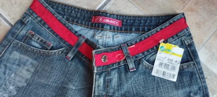 Calça jeans feminina 42 Sawary
