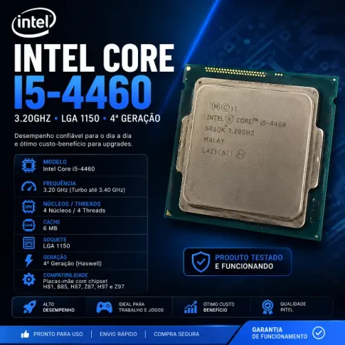 Processador Intel Core i5-4460 3.20GHz LGA 1150 4ª Geração