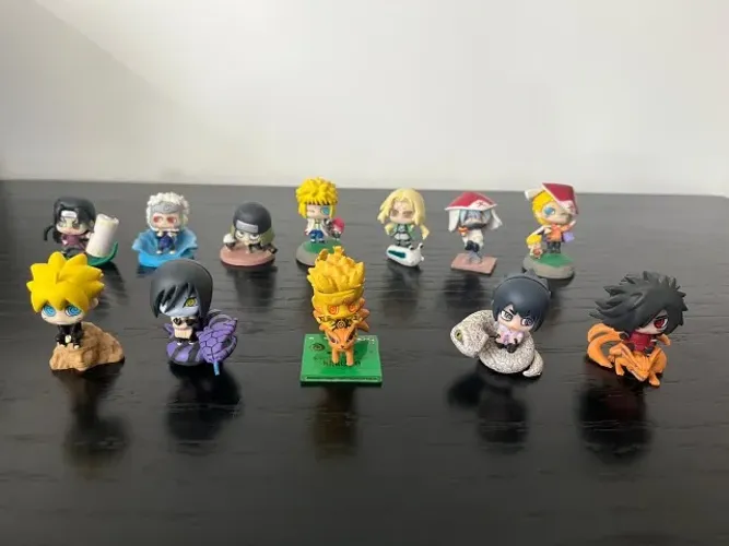 Kit 12 Mini Funko Pop Naruto Action Figure