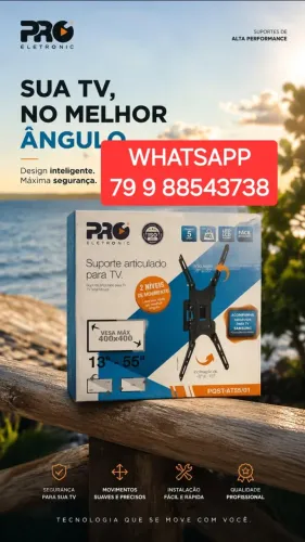SUPORTE TV ARTICULADO ORIGINAL - 100% FUNCIONAL