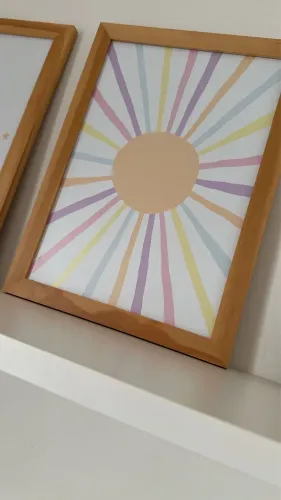 Quadro infantil Candy colors