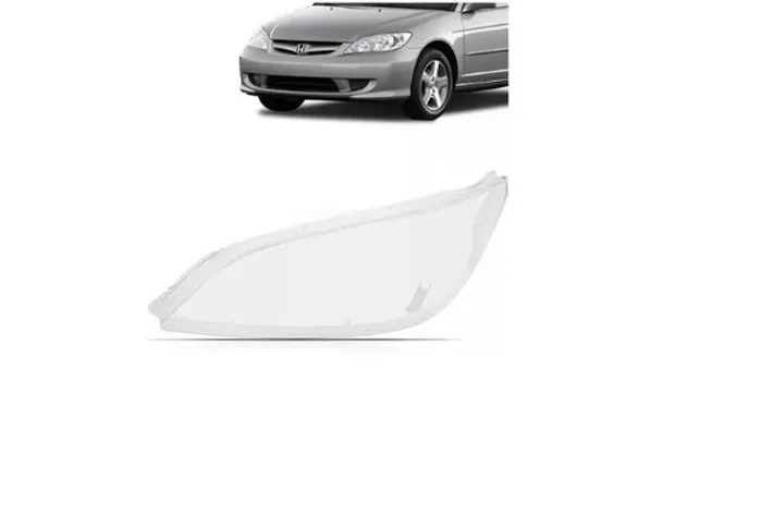Lente Farol Civic 2004 2005 2006 Esquerdo
