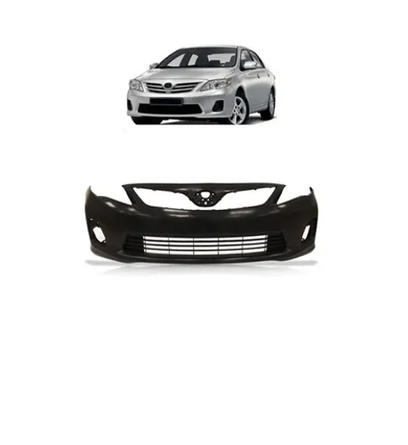 Para-Choque Dianteiro Toyota Corolla Cor: Preto Liso Ano:2012/2014  Marca:R2A