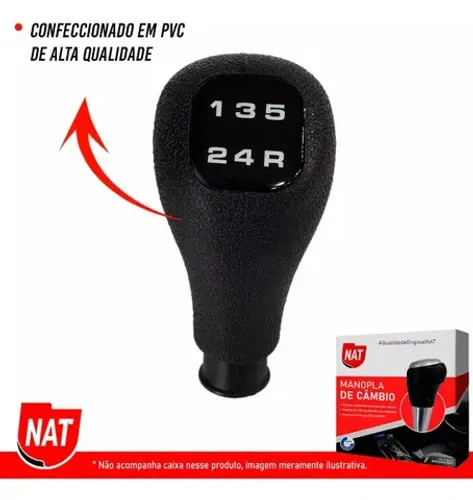 Manopla de Câmbio Ford Pampa e Versailles Ano 1991 Até 1997