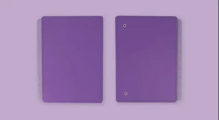 Caderno Inteligente: Capa e Contracapa All Purple - Médio (Novas, ainda na embalagem)