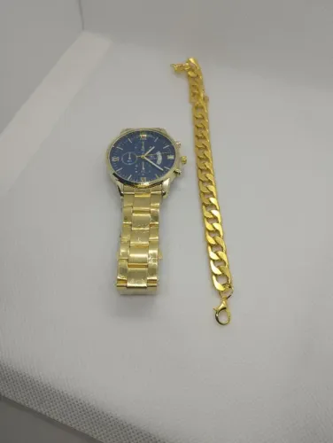 RELÓGIO + PULSEIRA PRONTA ENTREGA