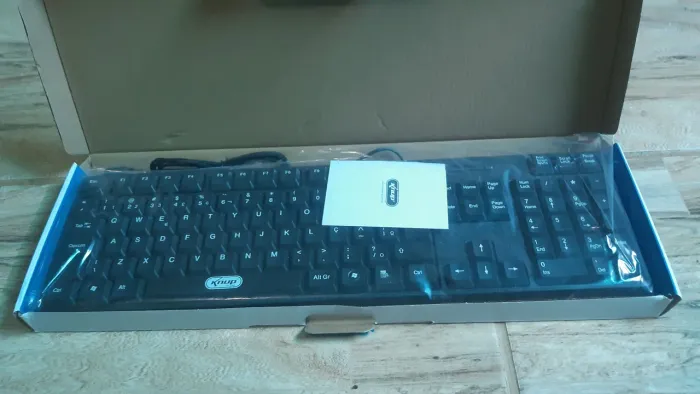 teclado USB com fio - já é o menor preço