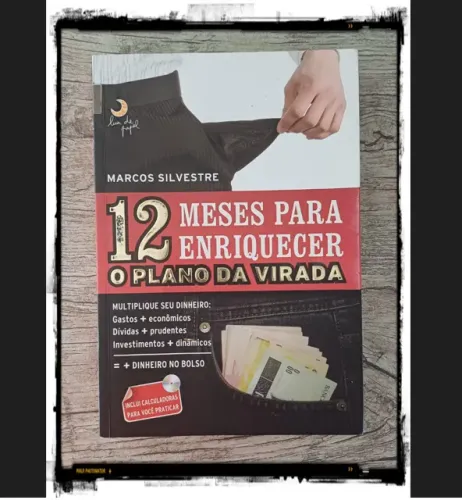 Livro: 12 meses para enriquecer (Masculino) - o plano da virada