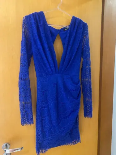 Vestido renda guipir 