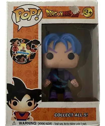 Boneco Trunks Pop Dragon Ball Z Toy Art.