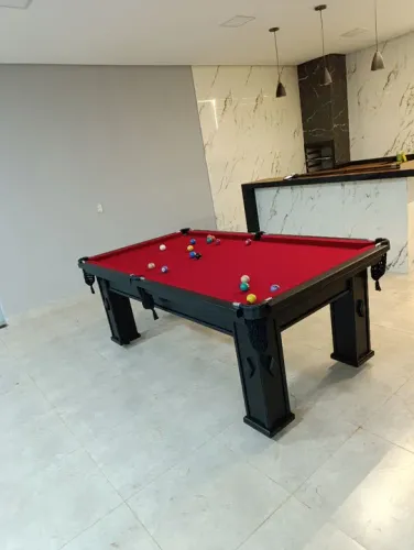 Mesa de Sinuca R4 Preta 