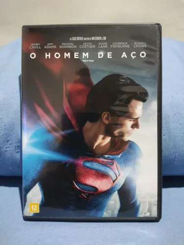 DVD O Homem de aço. Dublado. Original.