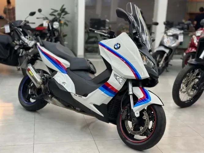 BMW C600 Sport Automática 2015 Branca - Mepal Motos