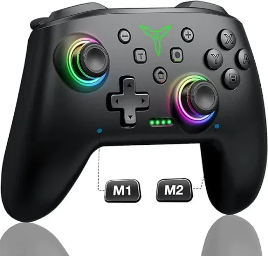 controle sem fio datafrog nintendo switch pc android