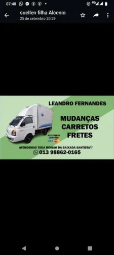 Faço mudanças e carretos 