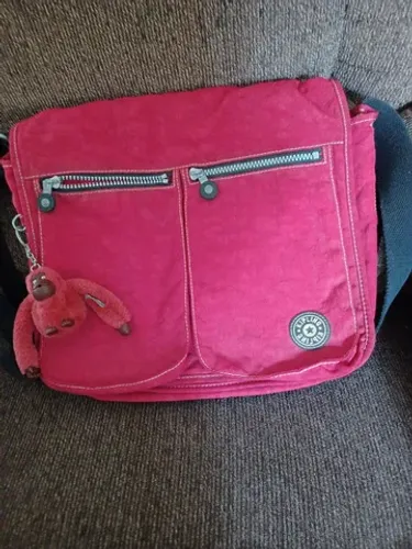 KIPLING ORIGINAL, bolsa grande vermelha