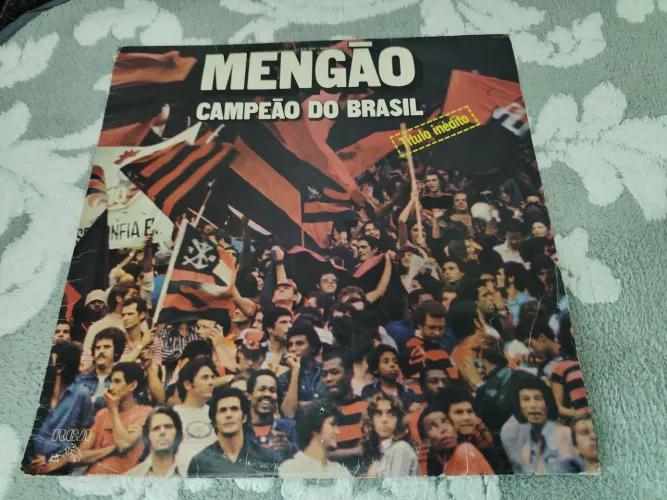 Antigo - Disco de Vinil Mengão Campeão do Brasil - 1980