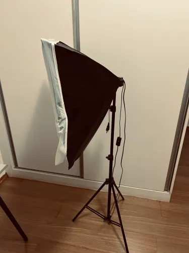 Softbox com lâmpada 