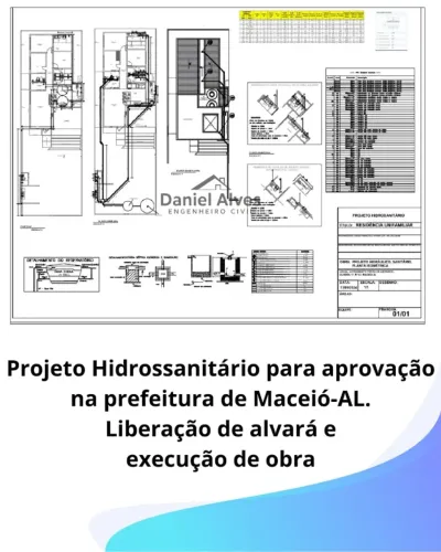 PROJETOS DE ENGENHARIA PARA APROVAR EM PREFEITURAS E CONSTRUIR