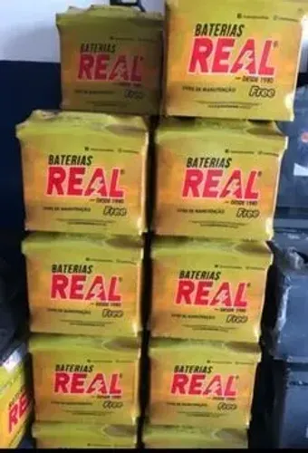 Baterias Real - Qualidade e Durabilidade, com 01 ano de garantia