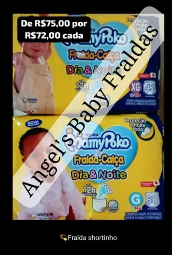 Fraldas Mamypoko Dia & Noite G/XG