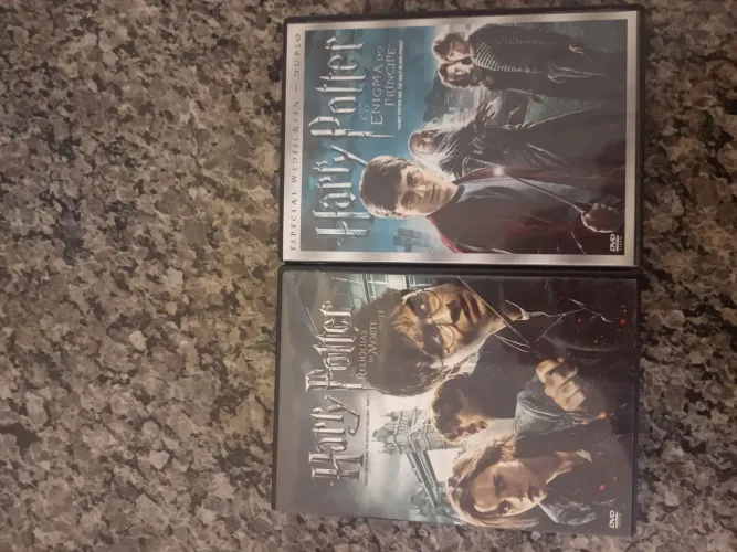 DVDs Harry Potter - O Enigma do Príncipe e Relíquias da Morte Parte 1