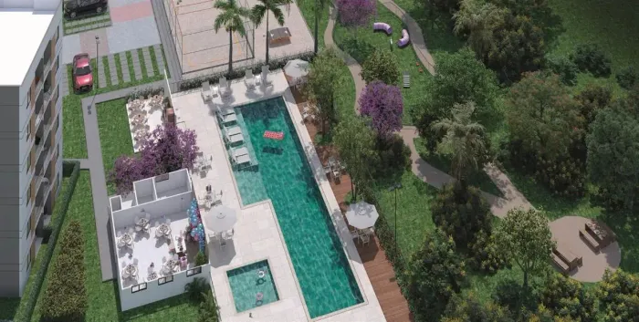 Vitale Arbore  Apartamento de 1 Quarto no Camorim | Natureza, Lazer e Conforto!