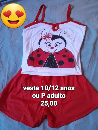 Baby doll malha fresca, novo