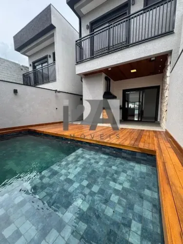 Sobrado no condominio Nova Jaguari  Santana de Parnaiba, com 3 dormitórios, 1 sendo suite 