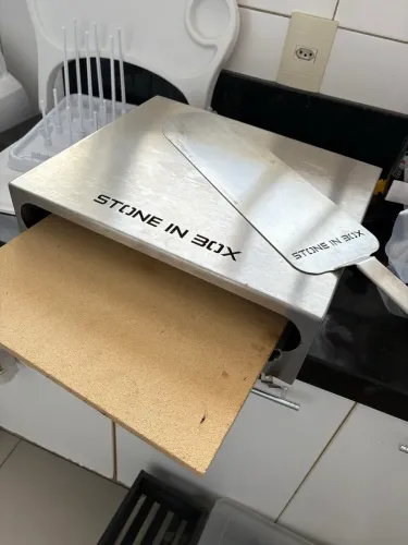 Forno de pizza portátil Stone in Box 