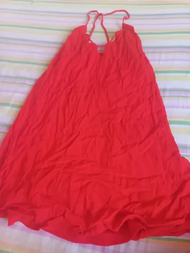 Vestido Vermelho Soltinho