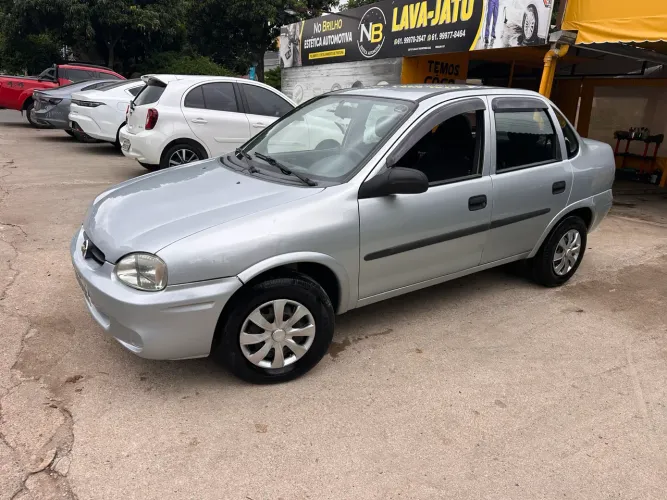 Corsa Classic 2008 Prata 1.0 Básico  Impecável Econômico, confiável e pronto pra roda
