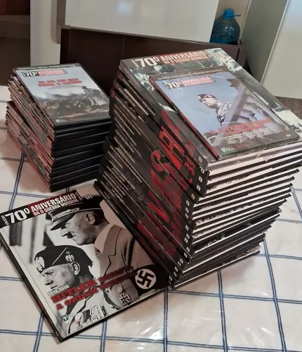 Livros da coleção 70º Aniversário da II Guerra Mundial -