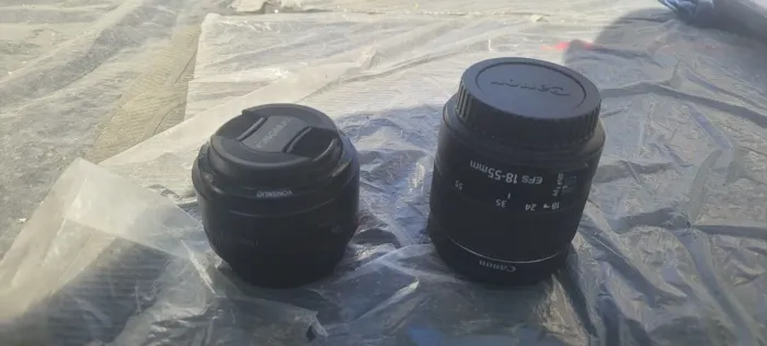 Lentes para Câmera Canon e Yongnuo