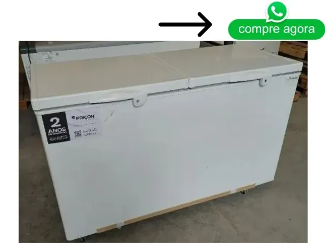 Freezer Congelador 2 Tampas Fricon Industrial 503L