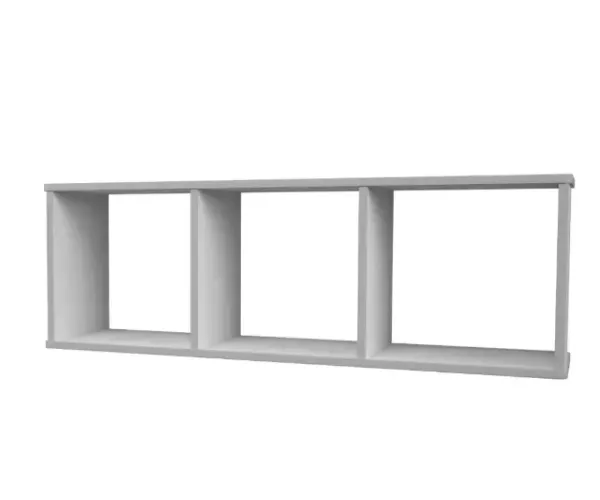 Nicho 3 Divisórias Branco 100% MDF (NOVO)