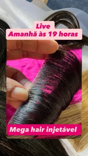 Extensão de cabelo que imita o couro cabeludo 