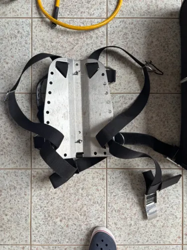 Backplate em aço Inox OMS