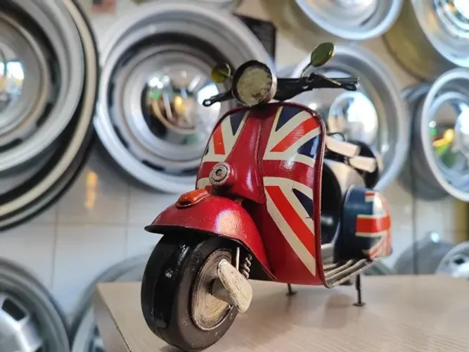 Moto Lambreta Inglaterra antiga