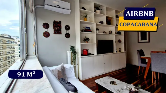 Desfrute Copacabana com charme, conforto e garagem