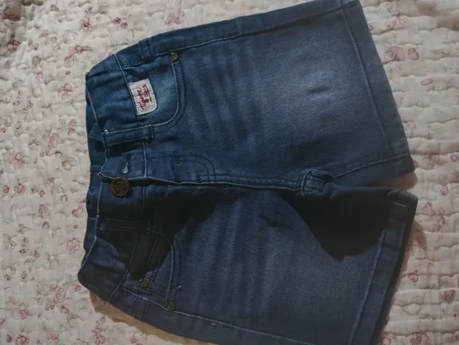 Short Jeans Infantil - Tiger Kids - Tam GB