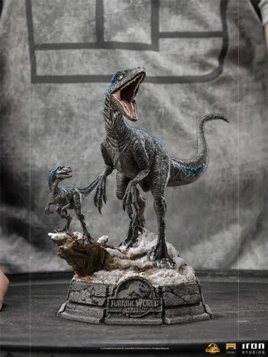 Iron Studios Blue e Beta deluxe 1/10 Jurassic World