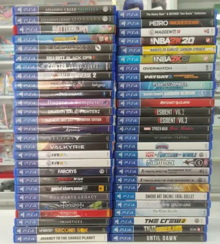 Mega liquidação Jogos PS4 usados - Preço Imbatível!
