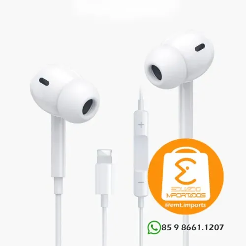Fone de Ouvido Lightning Para iPhone Inova FON-30040
